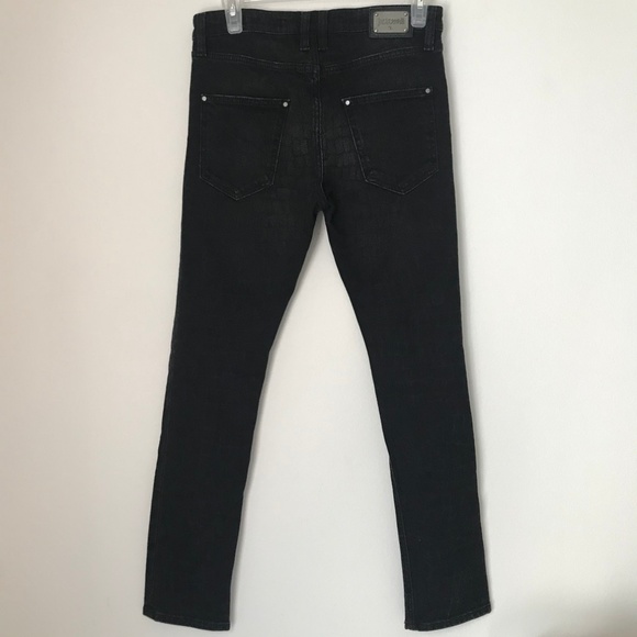 Authentic Just Cavalli Reptile Black Jeans
